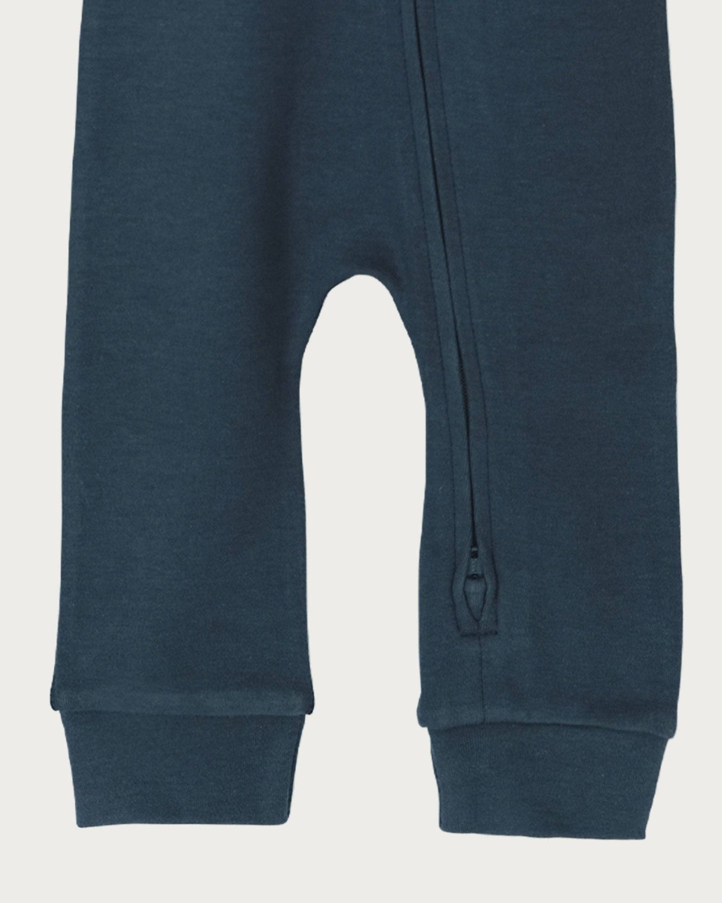 Babu Footless Onesie Zipsuit Denim