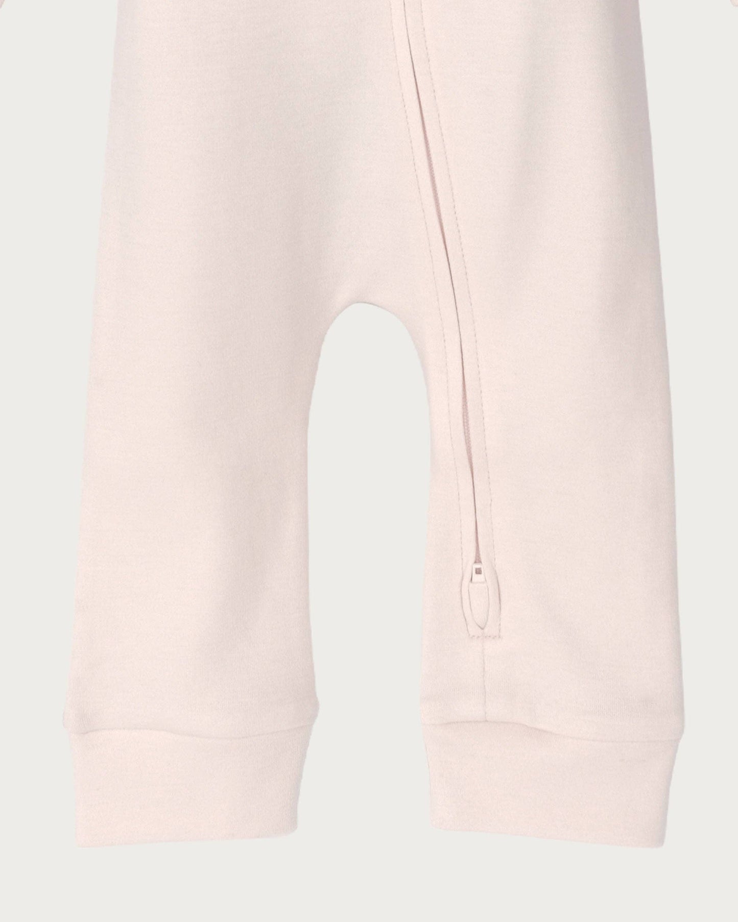 Babu Footless Onesie Zipsuit Petal