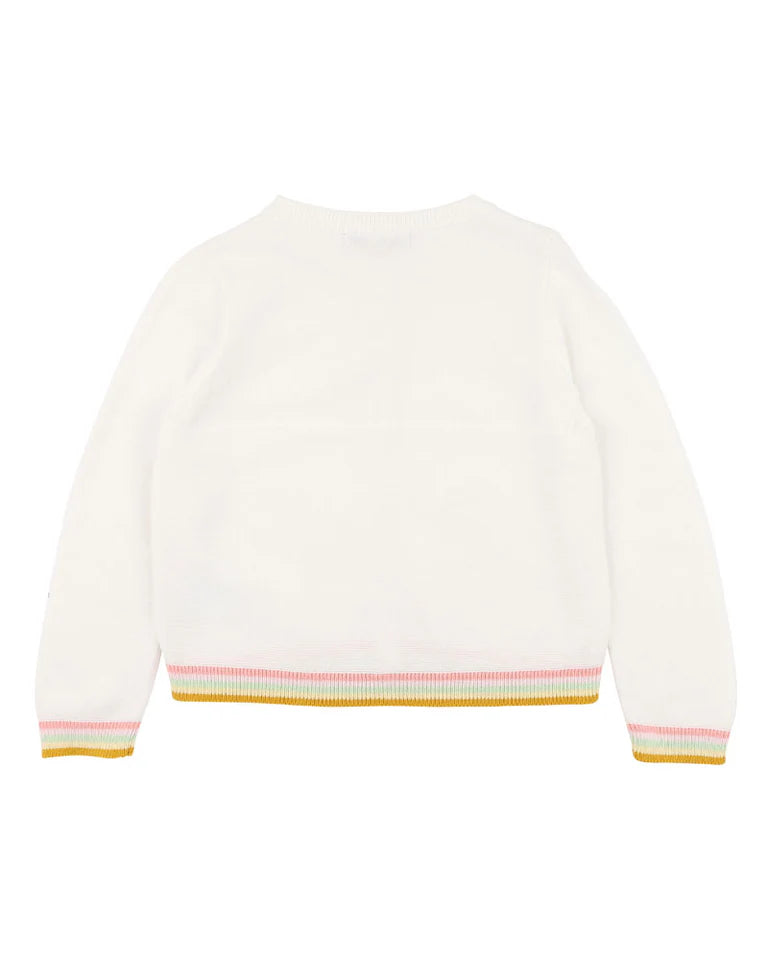 Fox and Finch Cardigan with Tipping Cloud - Baby