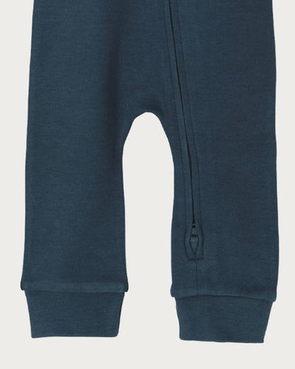 Babu Footless Onesie Zipsuit Denim