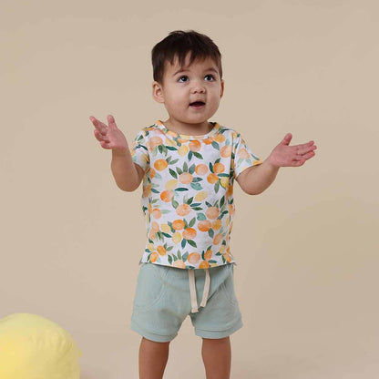 Snuggle Hunny Citrus Squeeze Organic T-Shirt