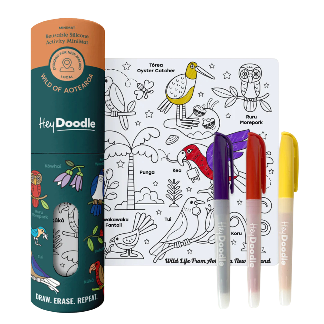 Hey Doodle Reusable Silicone Activity MiniMat
