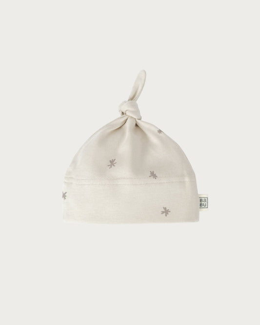 Babu Knotted Beanie Walnut Star