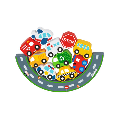 Hi Pando 2in1 Balance Puzzle Transport
