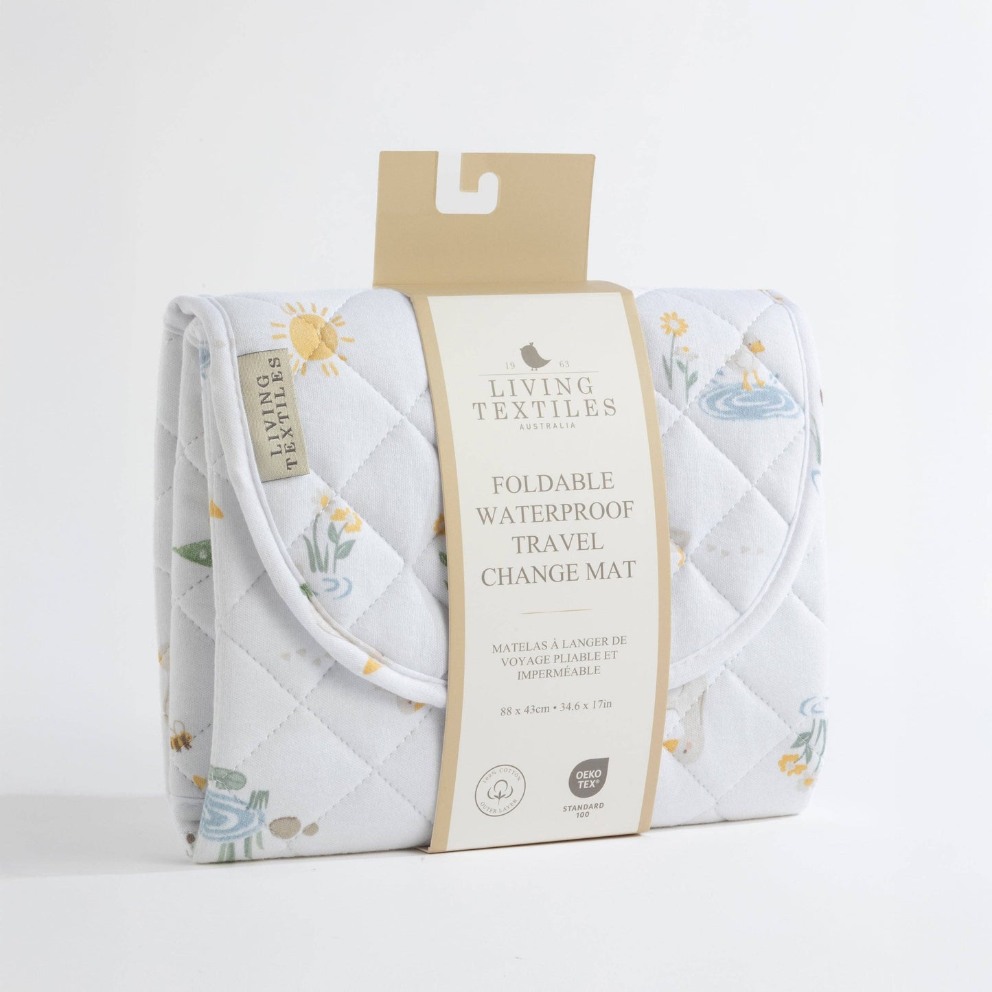 Living Textiles Foldable Waterproof Change Mat
