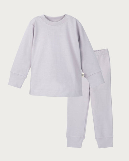 Babu Long Sleeve PJ Set Lavender