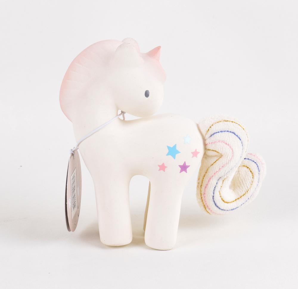 Tikiri Teether & Bath Toy Cotton Candy Unicorn