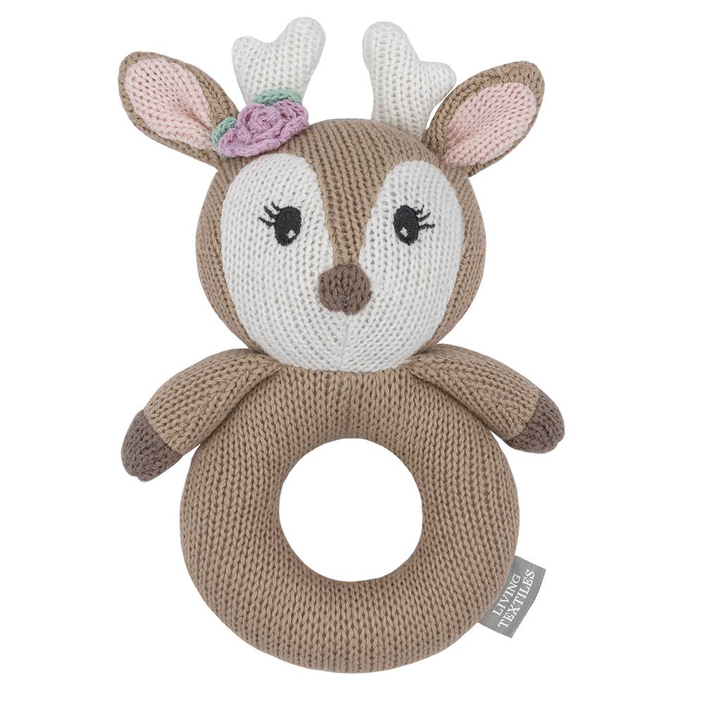 Living Textiles Knitted Rattle
