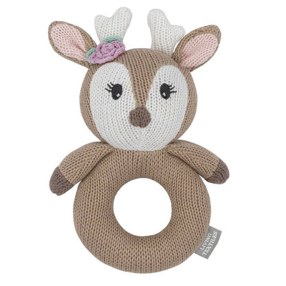 Living Textiles Knitted Rattle