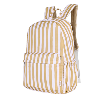 Kinnder Mustard Stripe Junior Kindy/School Backpack