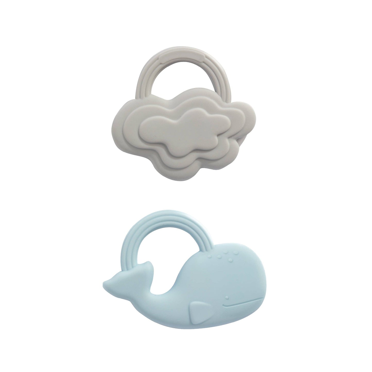Living Textiles Silicone Teether 2pk