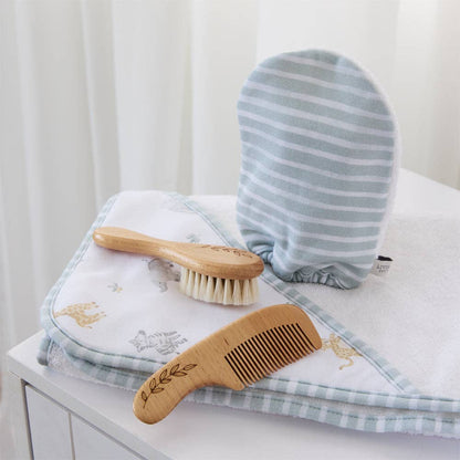 Living Textiles 4pc Baby Bath Gift Set - Roam & Roar