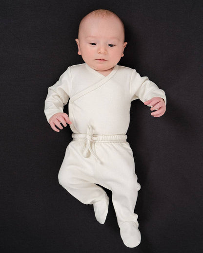 Babu Footed Leggings Cream