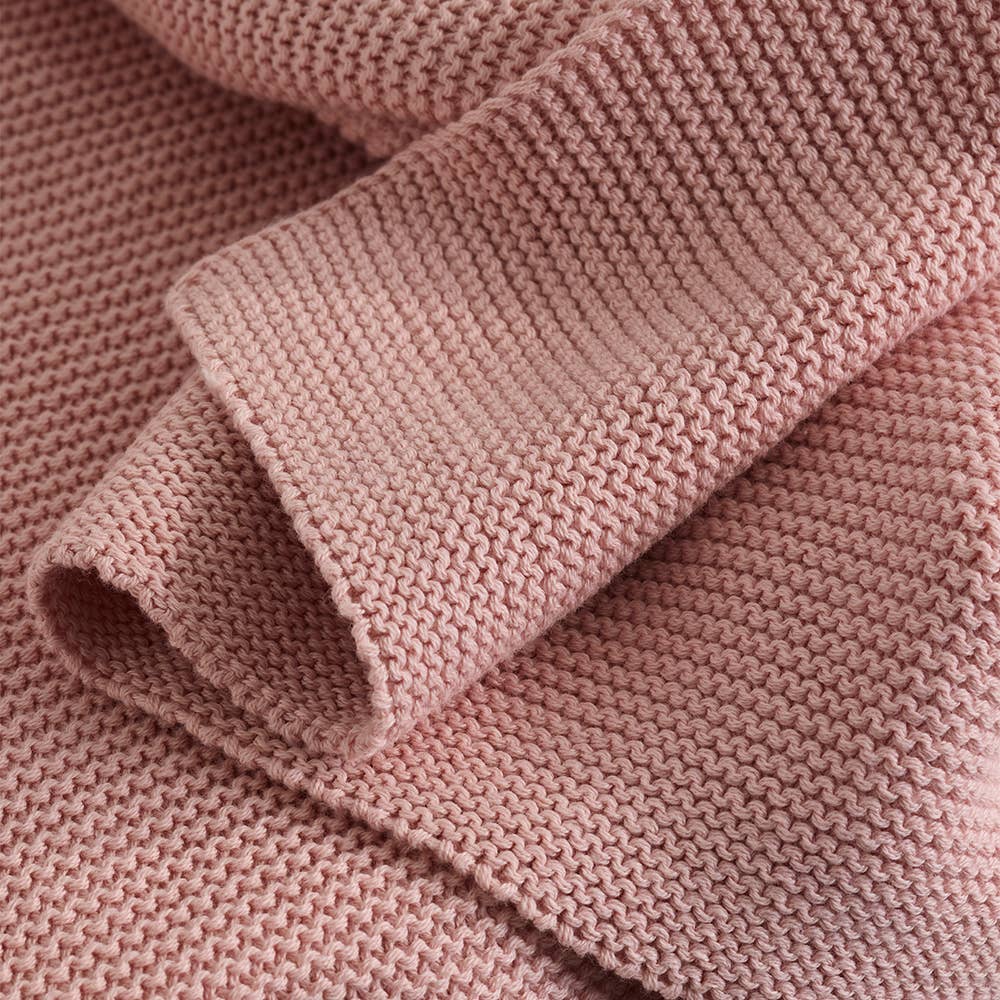 Living Textiles Knitted Pram Blanket