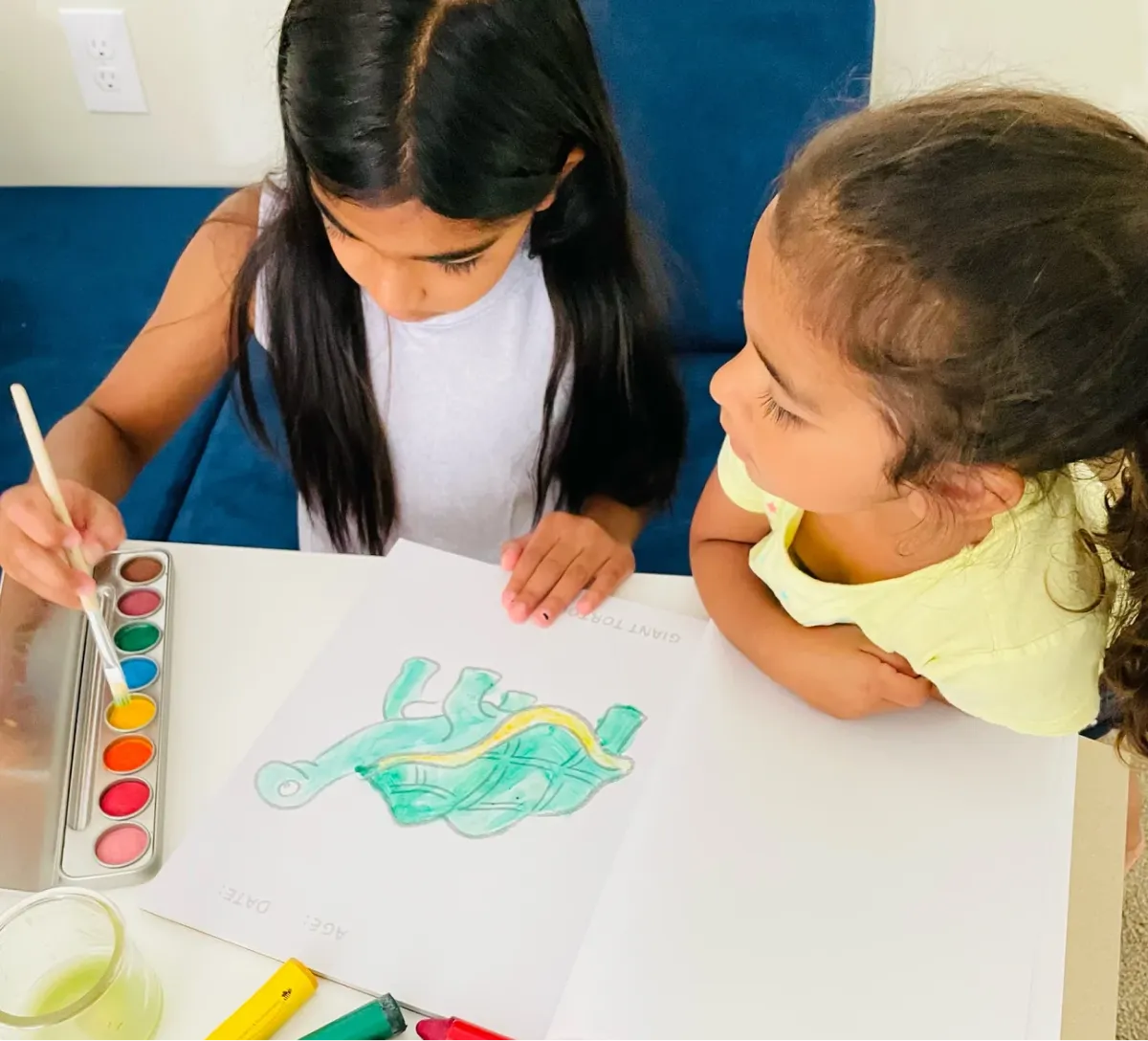 Honey Sticks Toddlers First Colouring Book