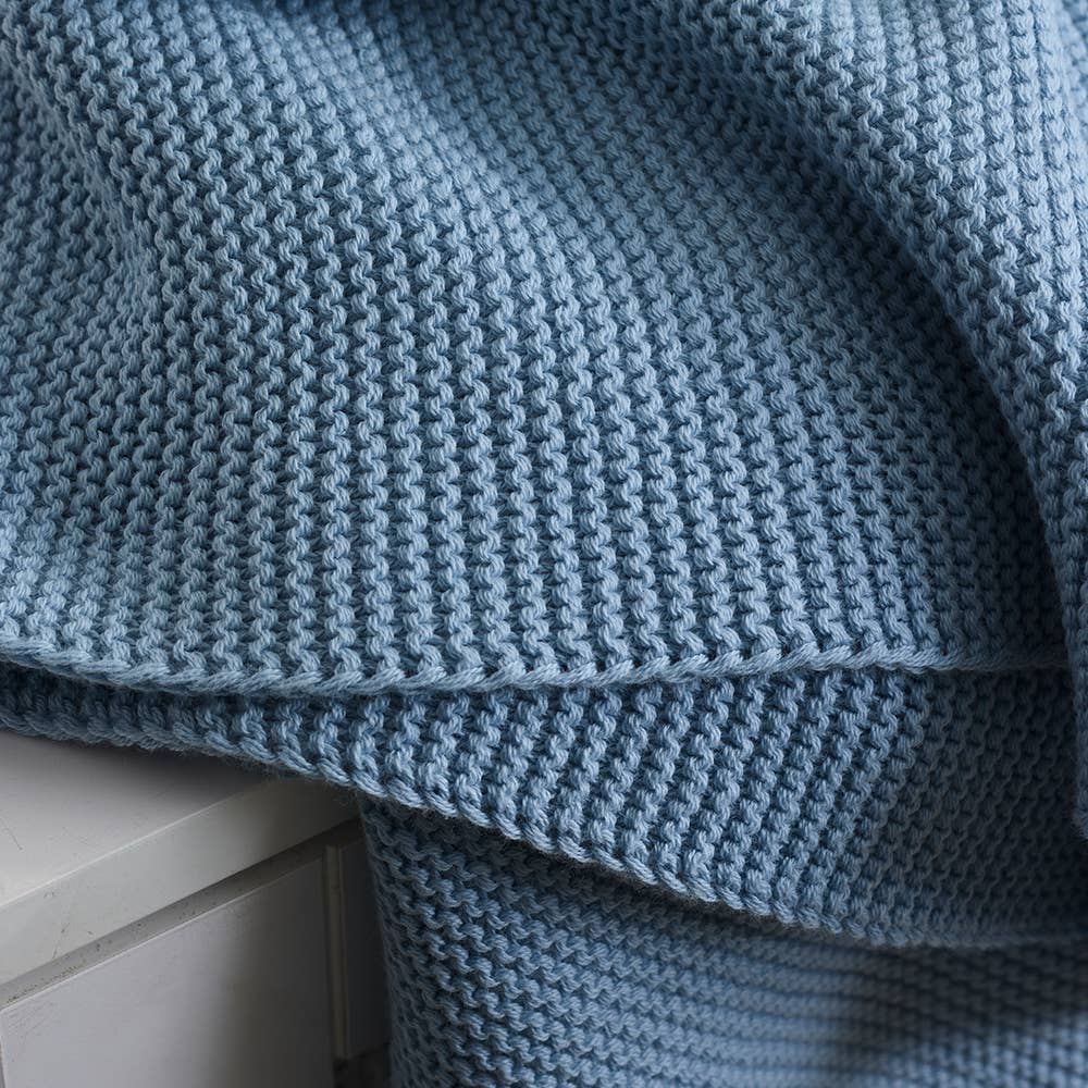 Living Textiles Knitted Pram Blanket
