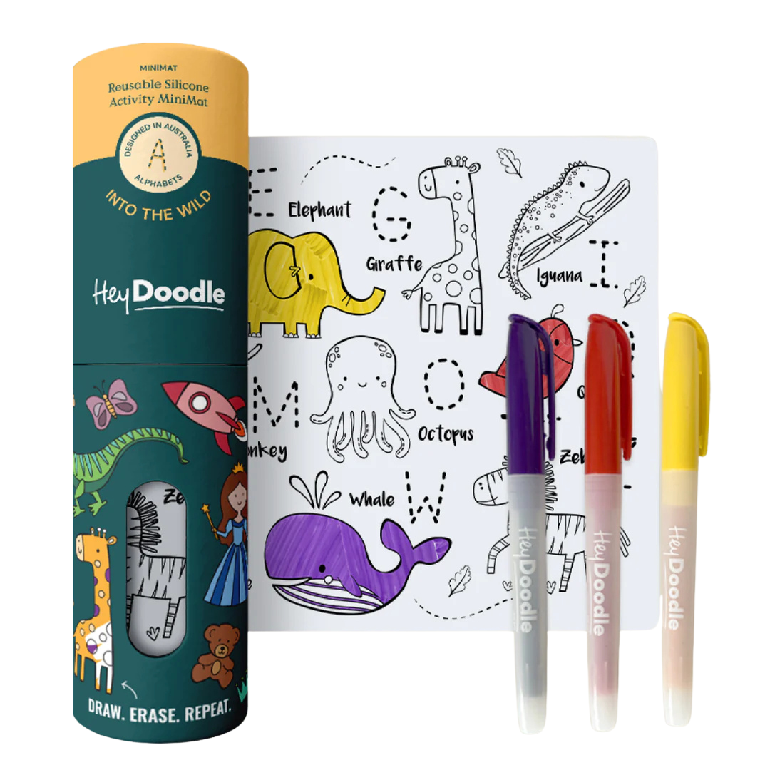 Hey Doodle Reusable Silicone Activity MiniMat