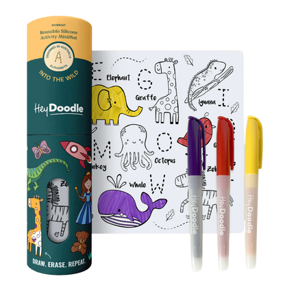 Hey Doodle Reusable Silicone Activity MiniMat