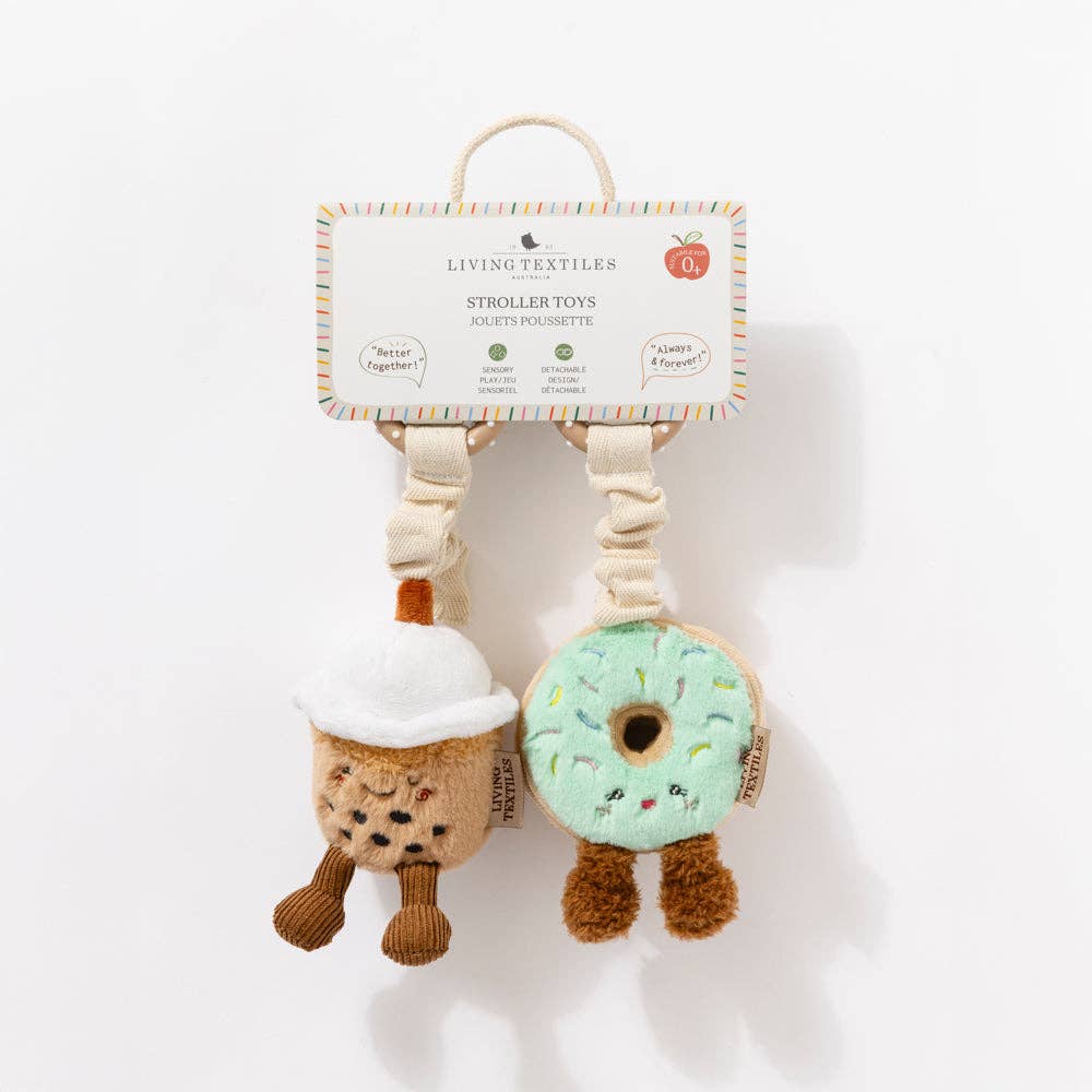 Living Textiles Stroller Toys 2pk
