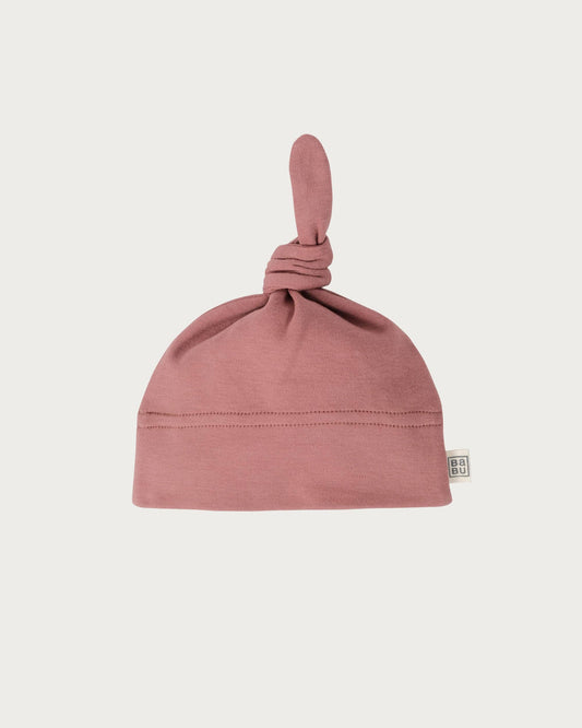 Babu Knotted Beanie Rose