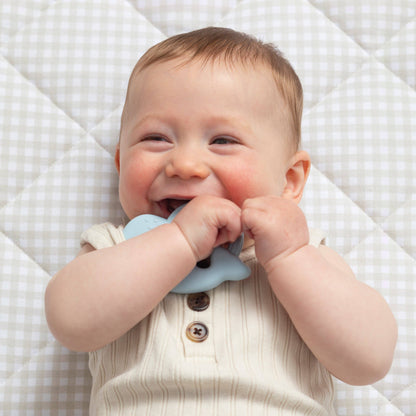 Living Textiles Silicone Teether 2pk