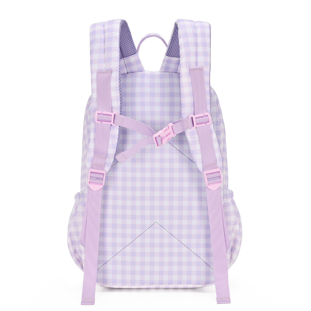 Kinnder Lilac Gingham Junior Kindy/School Backpack