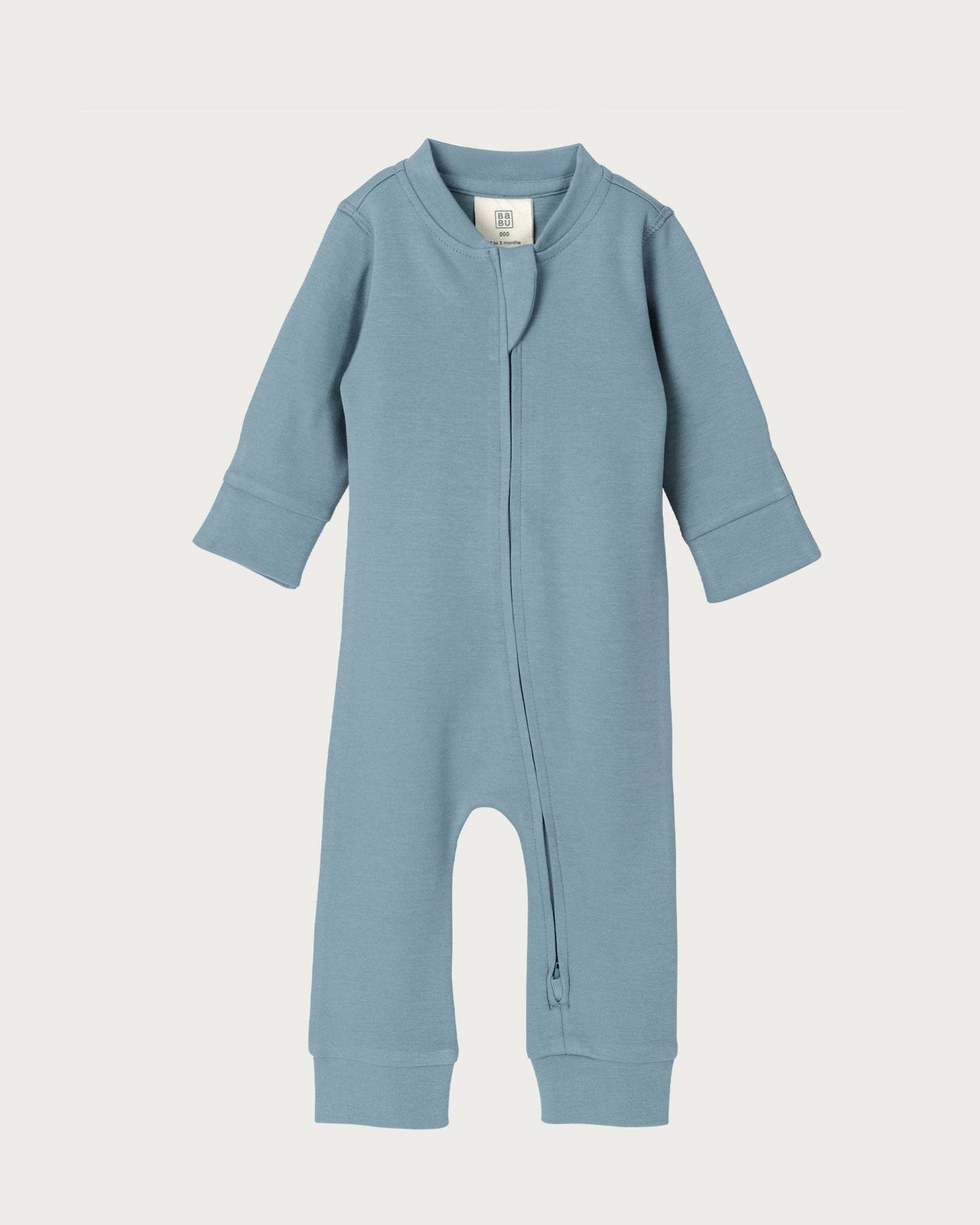 Babu Footless Onesie Zipsuit River