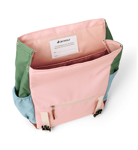 Cry Wolf Knapsack Sunset Colour Block