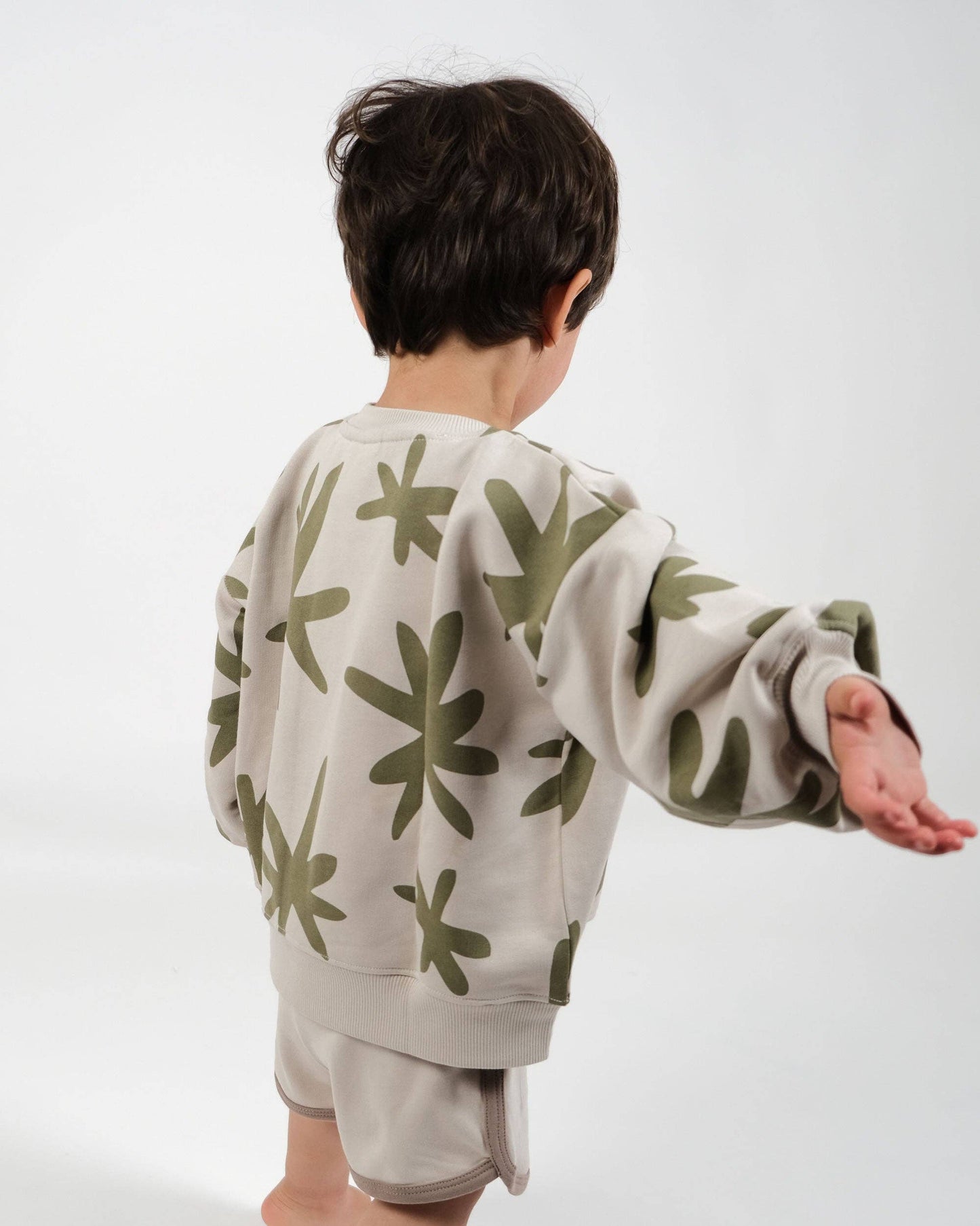 Babu Sweatshirt Olive Star