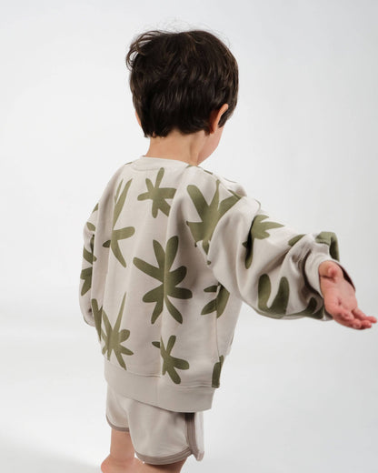 Babu Sweatshirt Olive Star
