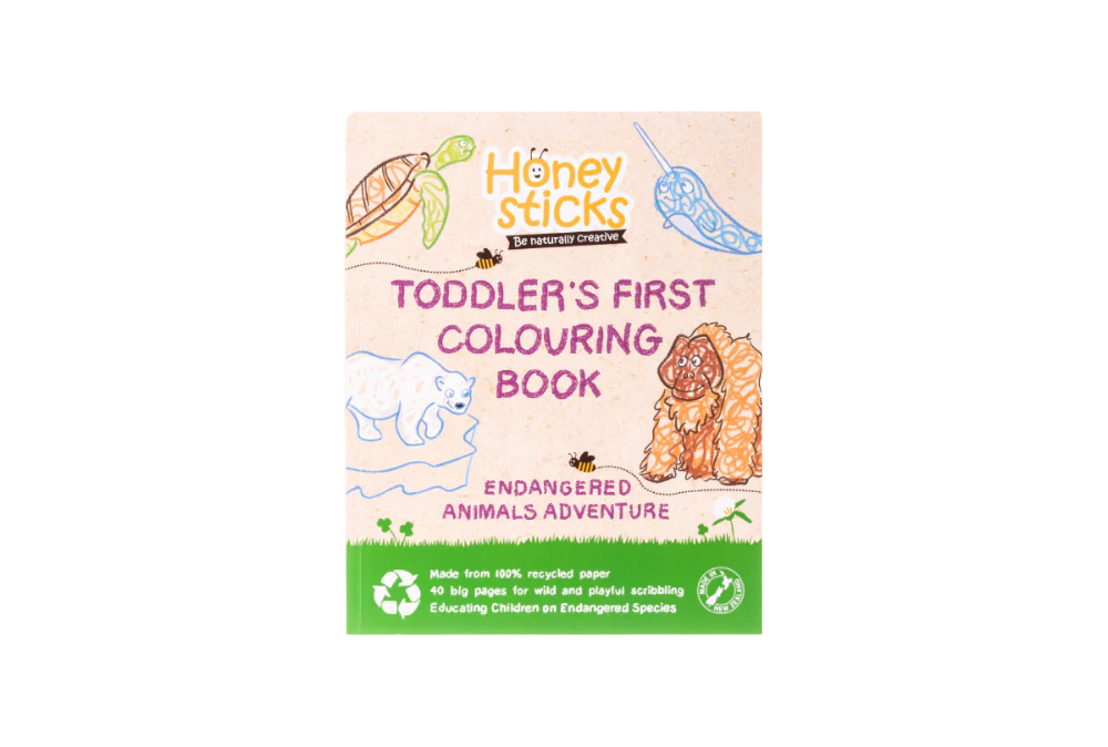 Honey Sticks Toddlers First Colouring Book