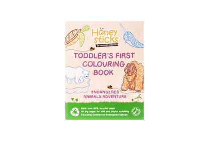 Honey Sticks Toddlers First Colouring Book