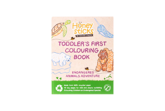 Honey Sticks Toddlers First Colouring Book