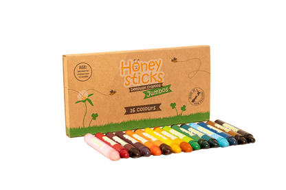 Honey Sticks Jumbo Crayons 16pk