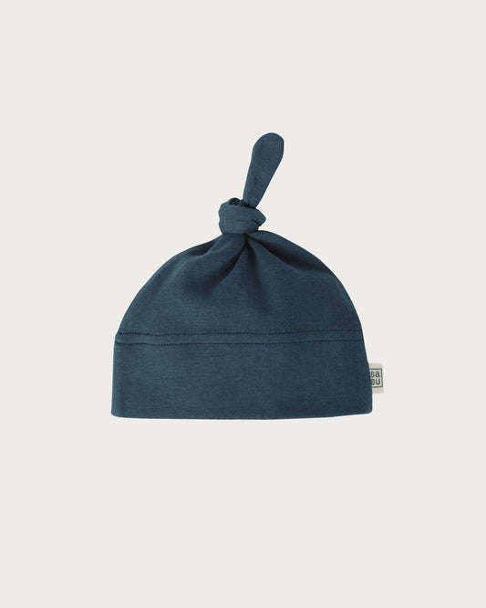 Babu Knotted Beanie Denim