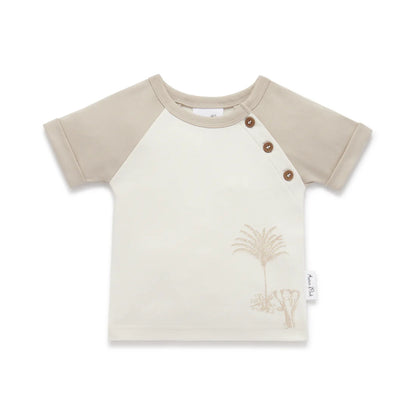 Aster and Oak Jungle Raglan Tee