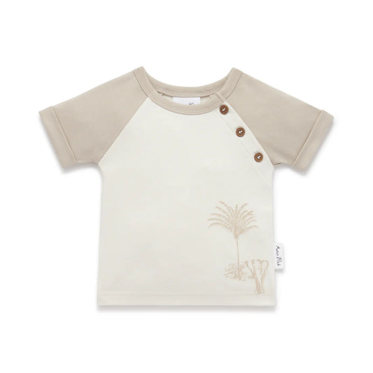 Aster and Oak Jungle Raglan Tee