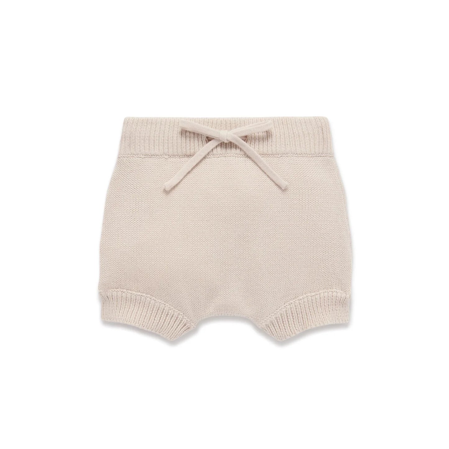 Aster and Oak Oatmeal Knit Shorts
