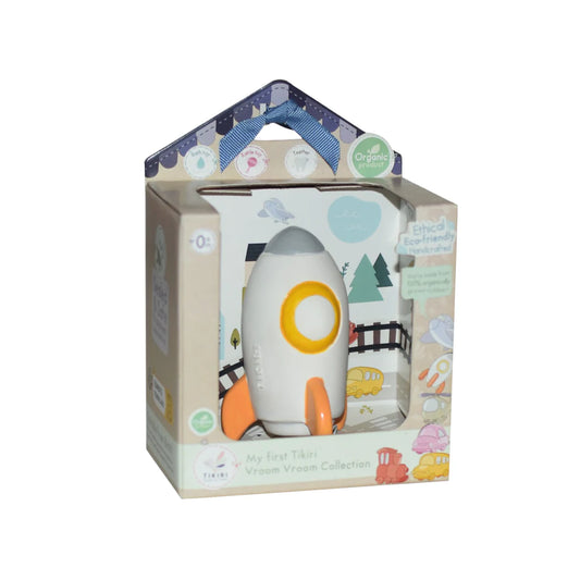 Tikiri Teether & Bath Toy Rocket