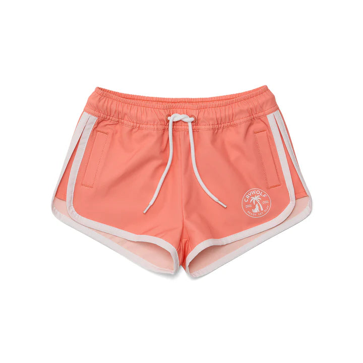 Cry Wolf Surf Shorts Coral
