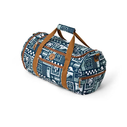 Cry Wolf Duffle Bag Blue Postcards