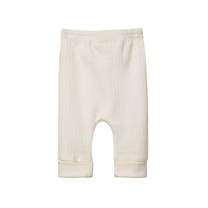 Nature Baby Drawstring Pants Pointelle