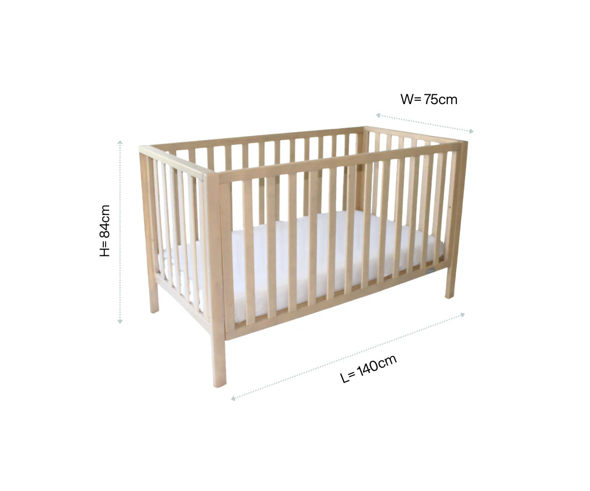 Babyhood Lulu Cot White