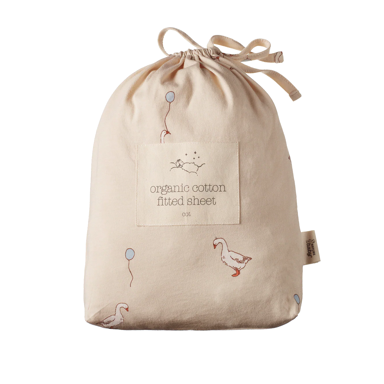 Nature Baby Fitted Sheet Bassinet