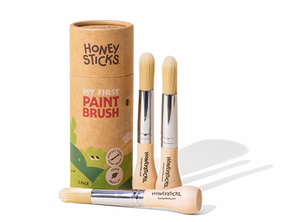 Honey Sticks My First Paintbrush 3pk