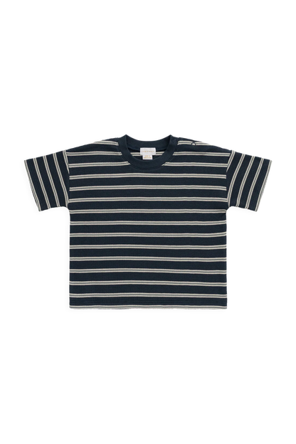 Jamie Kay Waffle Leith Tee Dreamer Stripe Captain
