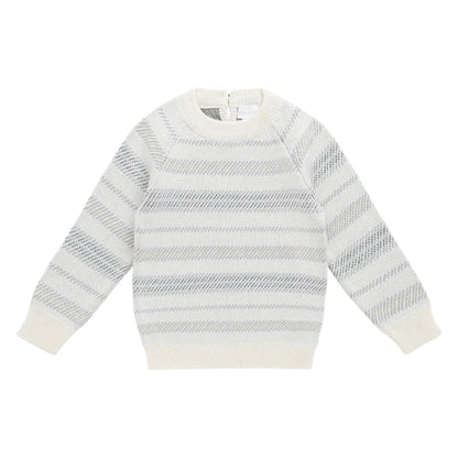 Jamie Kay Cedric Knitted Jumper Stripe Coast