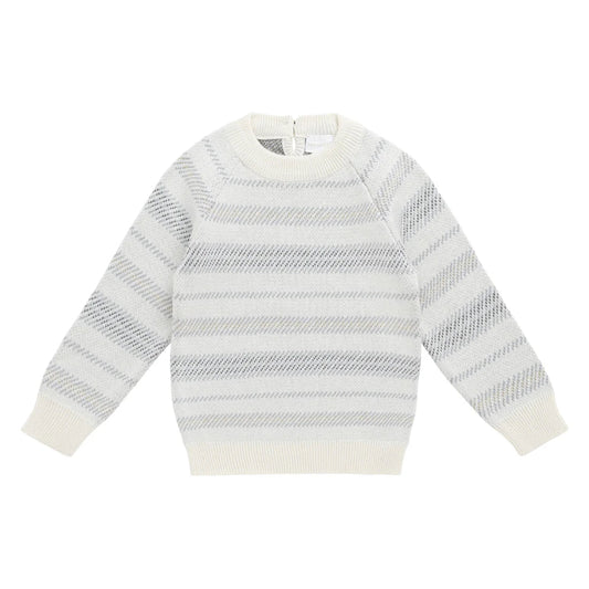 Jamie Kay Cedric Knitted Jumper Stripe Coast