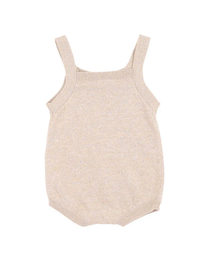 Bébé Billie Knit Bodysuit Mocha Marle