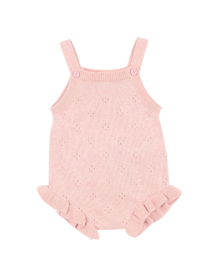 Bébé Anya Knitted Bodysuit Dusky Pink